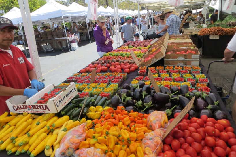 Brentwood Famers Market Los Angeles Farmers Market by Authentic Food Quest