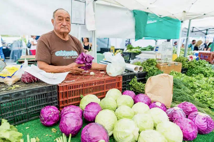 Larchmont Market Los Angeles Farmers Market by Authentic Food Quest
