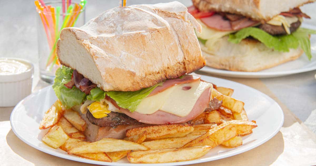 Chivito sandwich by Authentic Food Quest