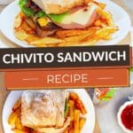Pinterest Chivito by Authentic Food Quest