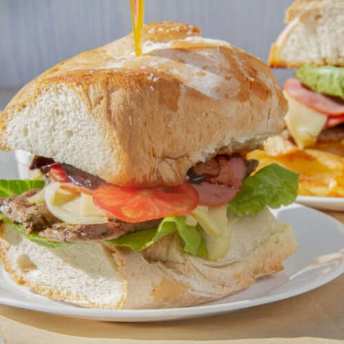 Sandwich Chivito by Authentic Food Quest