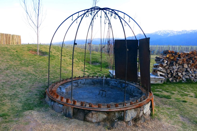 The Asador or Cruz at Siete Fuegos Francis Mallmann restaurant by Authentic Food Quest