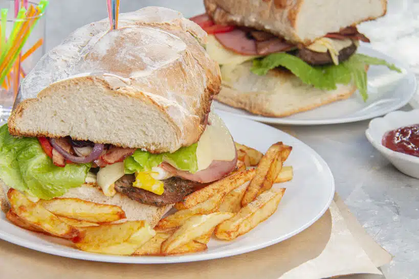 Uruguay Chivito Chivito Sandwich Authentic Food Quest