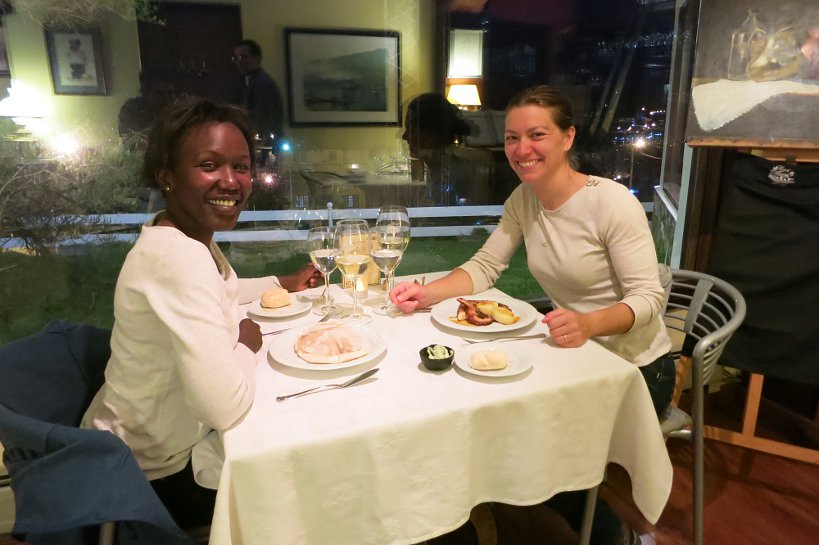 Rosemary and Claire at Kaupe Restaurant by Authentic Food Quest