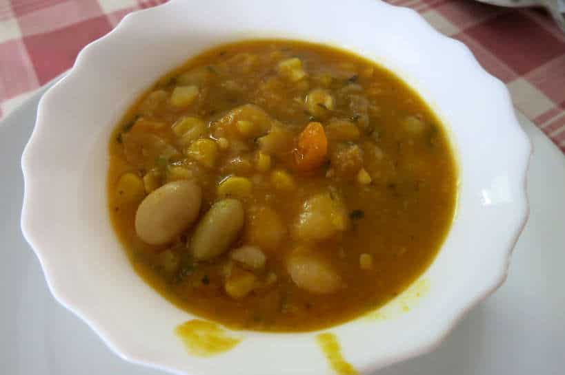 Porotos Granados popular Chilean dishes by authentic food quest