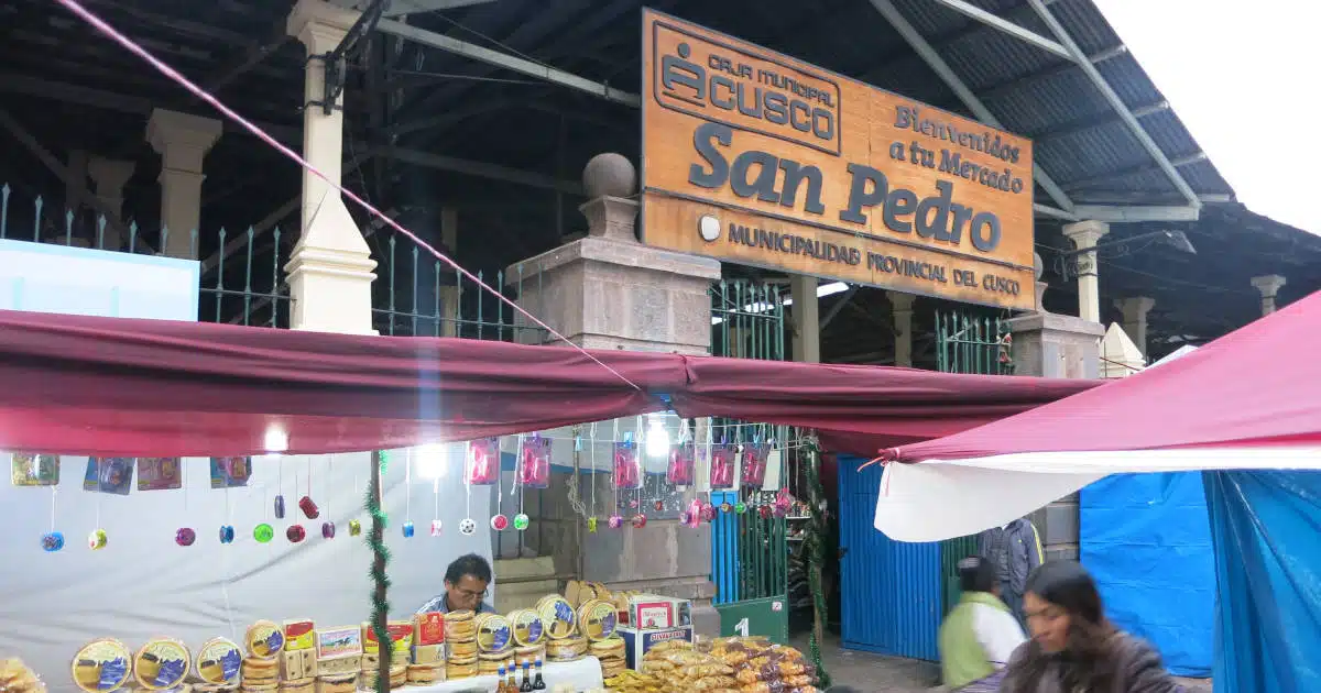 San Pedro Market Cusco by Authentic Food Quest