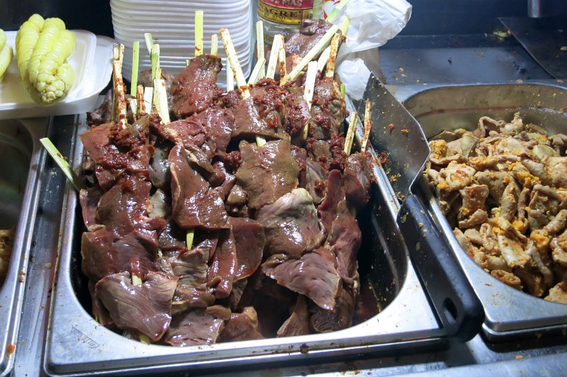 Peruvian Street food Anticuchos