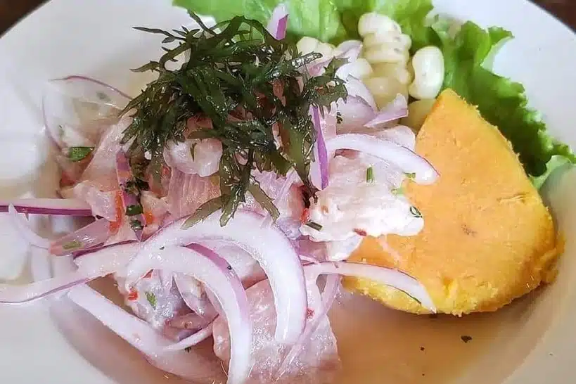 Ceviche at Canta Rana by Authentic Food Quest