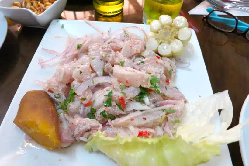 Ceviche de Lenguado by Authentic Food Quest