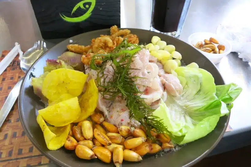 Ceviche de Pescado at Ronald by Authentic Food Quest
