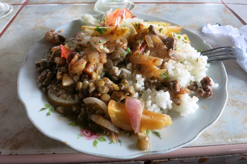 Lomo saltado Cusco market San Pedro by Authentic Food Quest