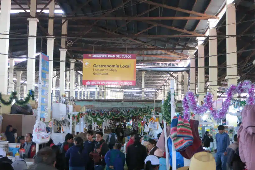 Gastronomy Mercado San Pedro Cusco by Authentic Food Quest