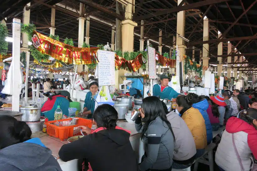 San Pedro Market Cusco Food by Authentic Food Quest