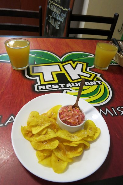Amazonian food at TK restaurant