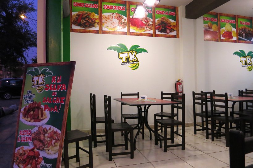 TK restaurant Amazonian Food