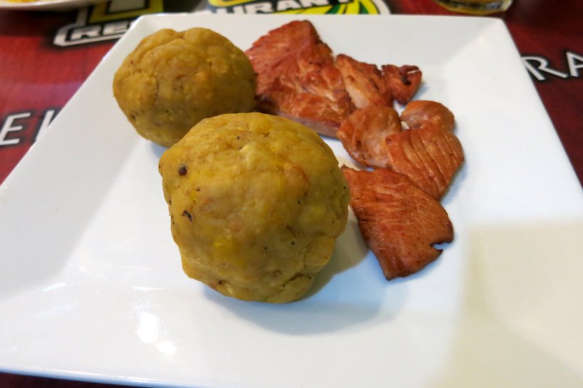 Amazonian food Tacacho
