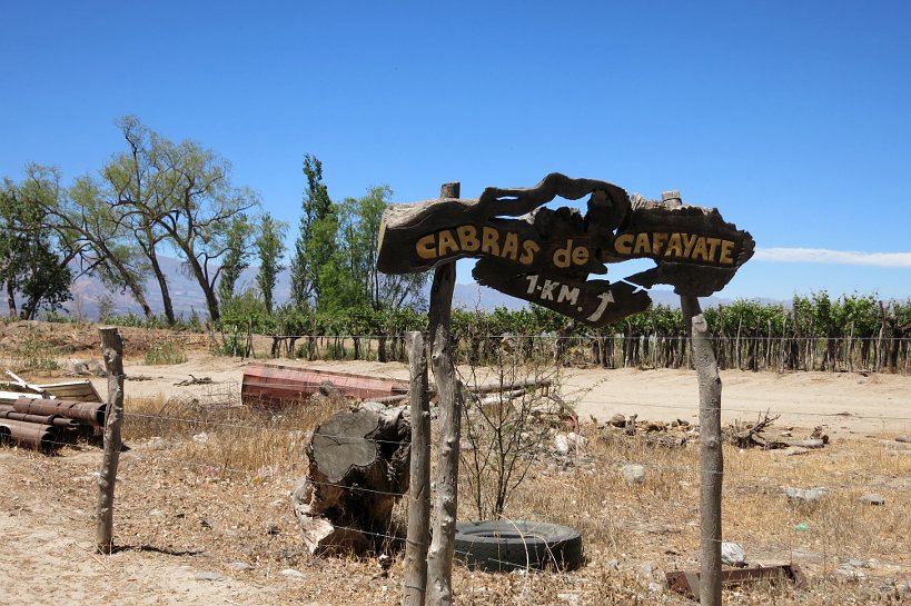 GoatFarm Cabras de Cafayate Sign AuthenticFood Quest