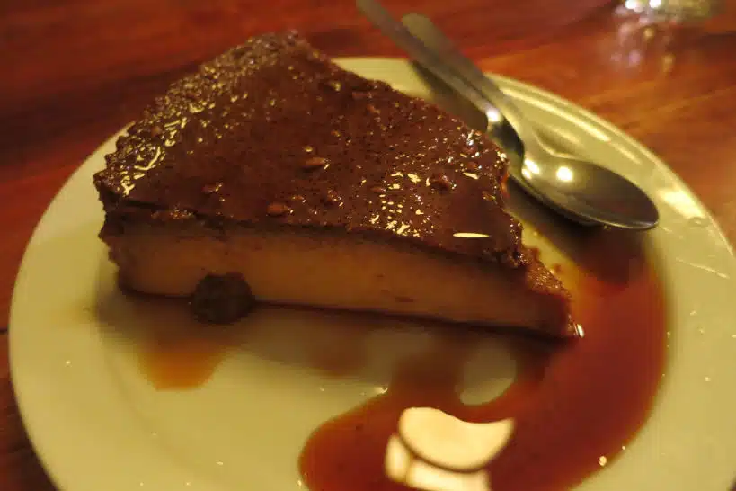 Flan Dulce de Leche Montevideo Food by Authentic Food Quest