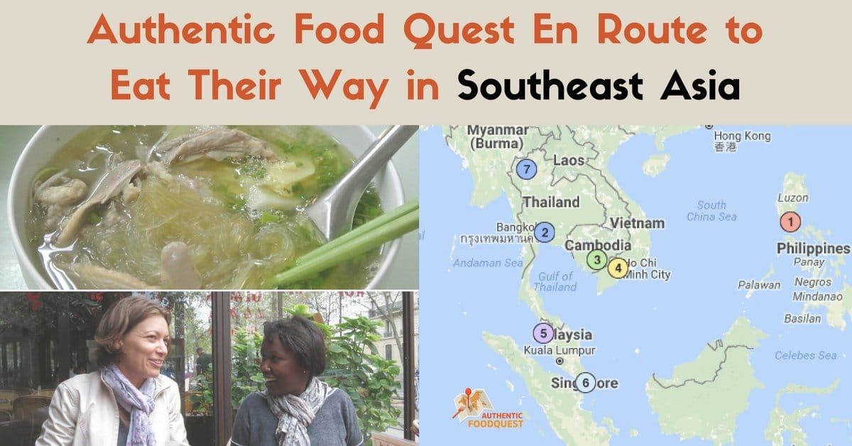 Authentic Food Quest En Route To Eat Their Way Through Southeast Asia!