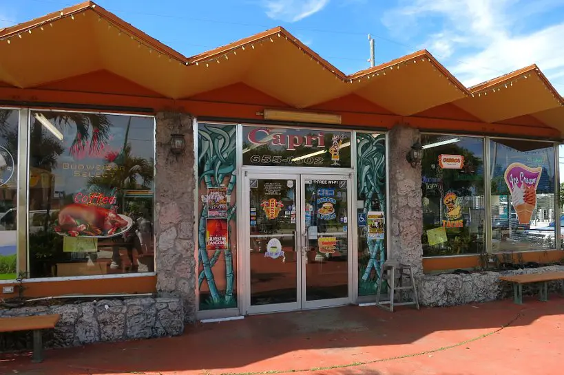 Capri Bakery, Cuban Restaurant, Miami