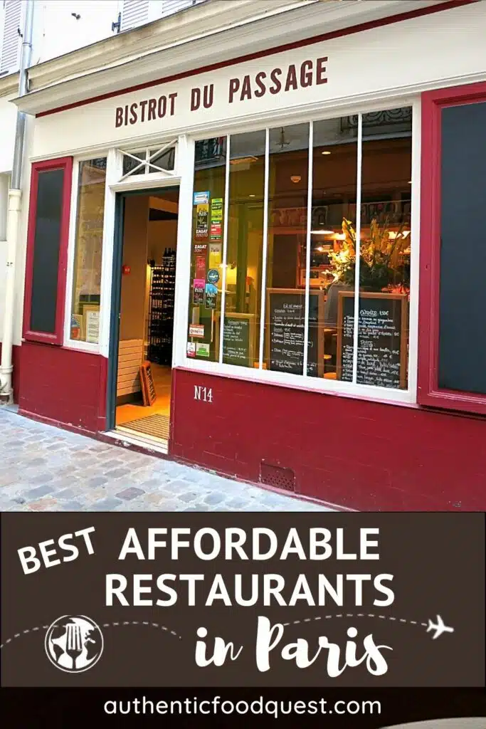 Pinterest Best Cheap Restaurants Paris by Authentic Food Quest