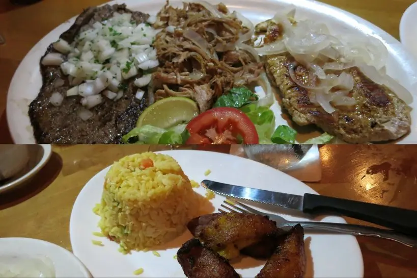 trio of meats cuban food miami by authentic food quest