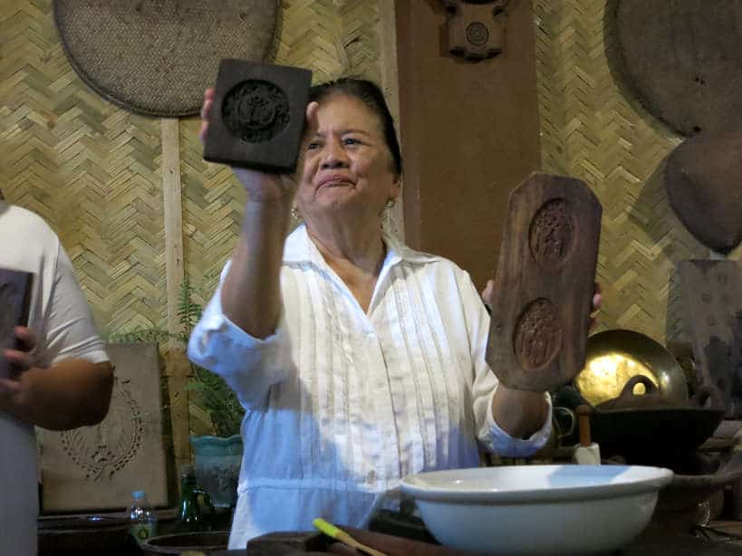 AtchingLillian Wood Mold for St Nicholas Cookies for Pampanga Cuisine by Authentic Food Quest