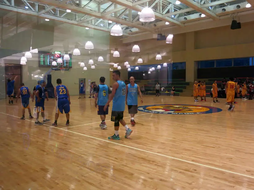 BasketBall Court ShangriLa Kerry Sports Manila by Authentic Food Quest