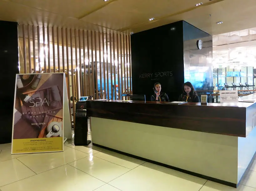 Entrance at Shangri La Kerry Sports Manila by Authentic Food Quest