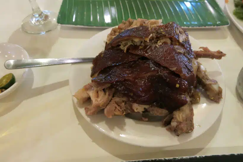 Spicy Lechon Rico's Lechon by Authentic Food Quest