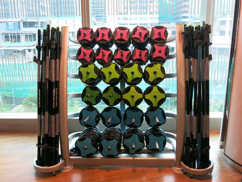 Weight Training Shangri La Kerry Sports Manila by Authentic Food Quest
