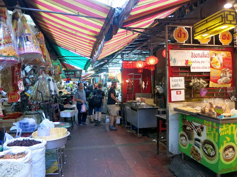 Chinatown Market Alley Bangkok Markets street food chinatown bangkok by Authentic Food Quest