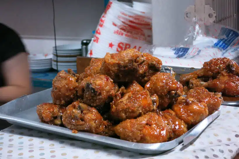 Grilled Chicken Street Food Bangkok by Authentic Food Quest