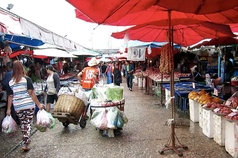 Khlong Toei market Bangkok Food Markets Authentic Food Quest