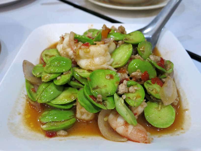 stir fried string beans bangkok at night authentic food quest food travel experiences