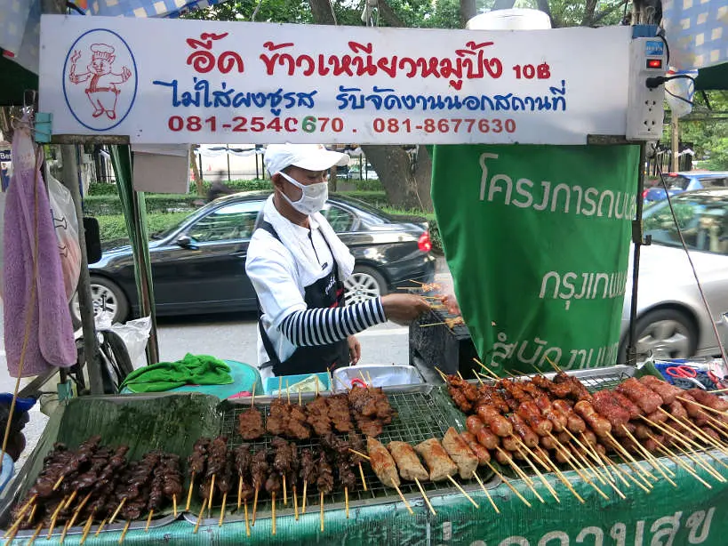 Street Vendor in Bangkok by authentic food quest