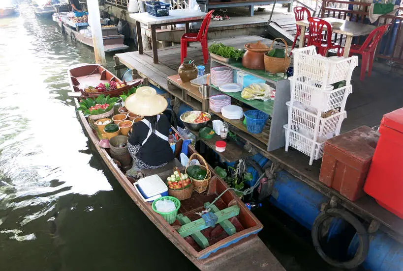 Taling Chan market Boat Bangkok Markets Authentic Food Quest