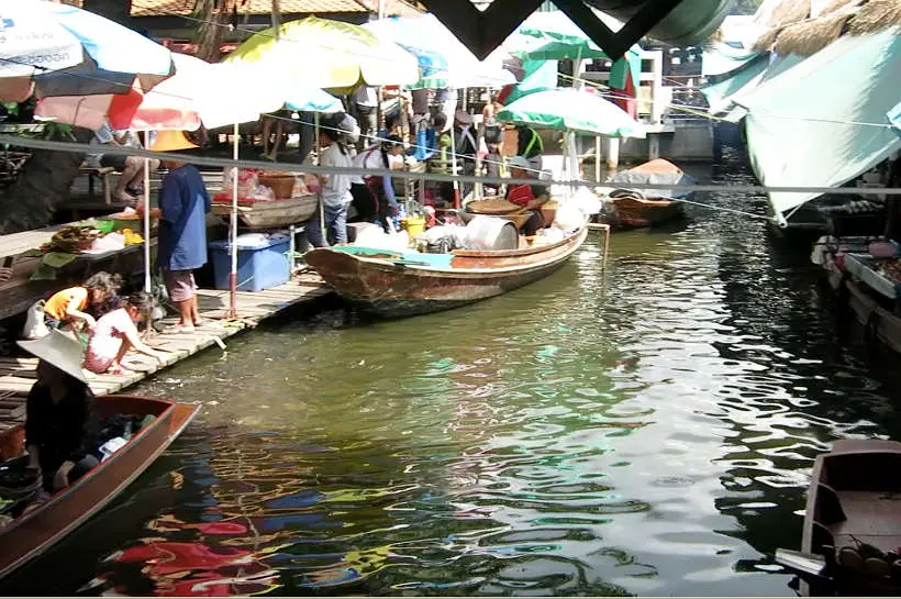 Taling Chan Boats Bangkok Markets Authentic Food Quest