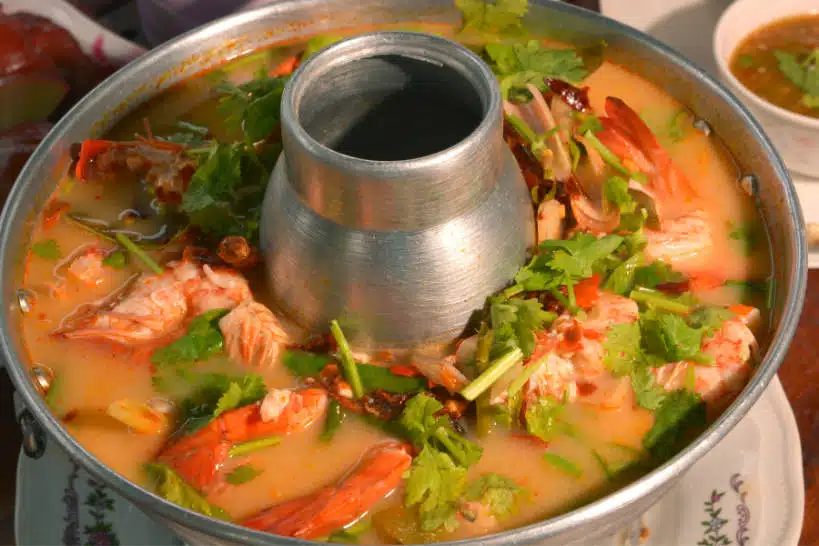 Tom Yum Soup Food In Bangkok by Authentic Food Quest