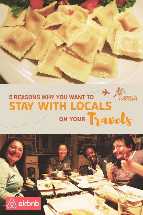 5 Reasons why you want to stay with locals on your travels by authentic food quest