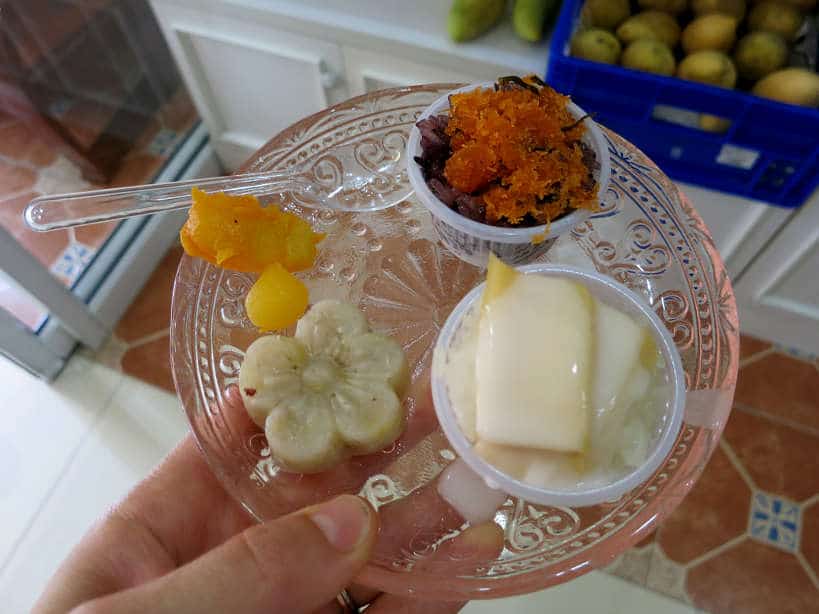 Thai Desserts Bangkok food tour Authentic Food Quest