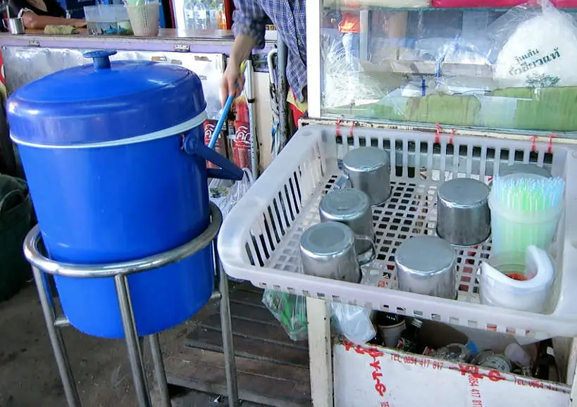 Water and Cups to Drink Water in Southeast Asia Authentic Food Quest
