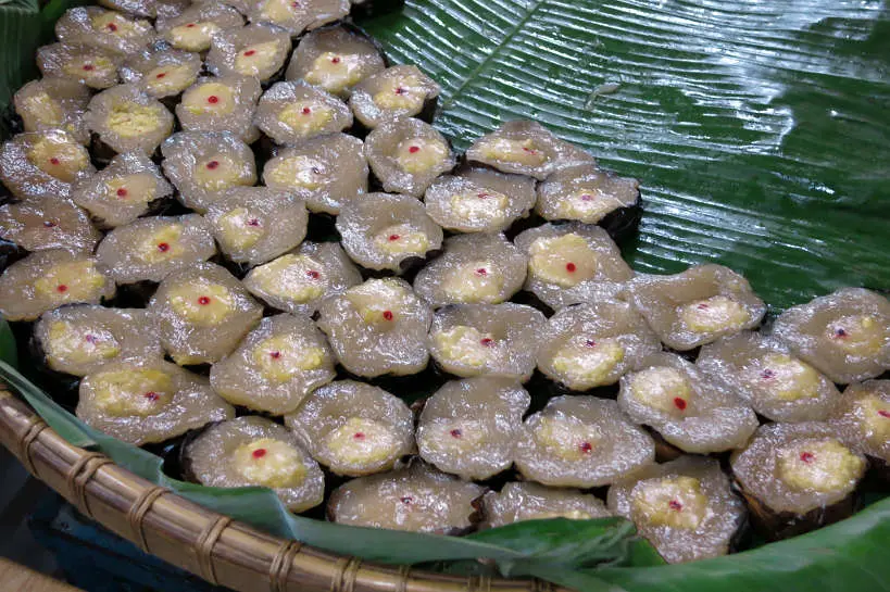 Chinese Rice Cake at Warorot Market in Chiang Mai Authentic Food Quest