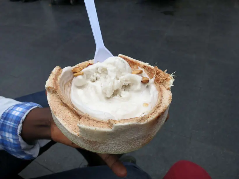 Coconut Ice cream Popular Thai Sweets Authentic Food Quest
