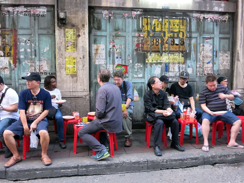 Eating at Jek Pui Curry Chinatown Bangkok Food by Authentic Food Quest