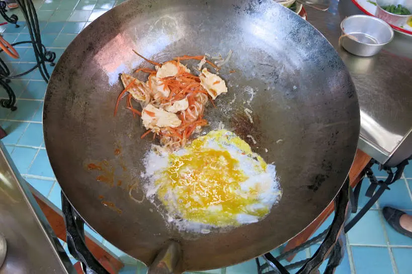 Preparing Pad Thai Chiang Mai Cooking Class by Authentic Food Quest