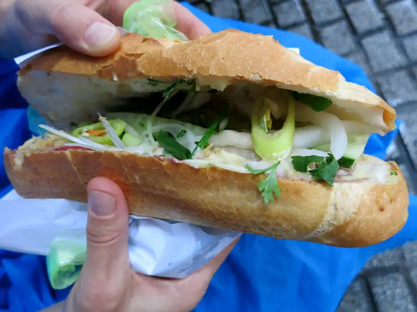 Bánh Mi Huynh Hoa Best Banh Mi in Saigon for the quest of the best Banh Mi in Vietnam the famous VietnameseSandwich Authentic Food Quest