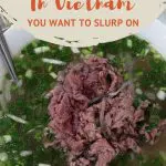Pho in vietnam Saigon by authentic Food Quest