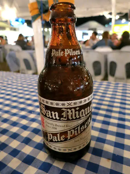 San Miguel Pilsen 
Southeast Asian Beer by Authentic Food Quest