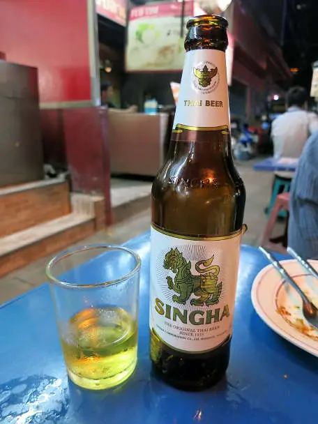 Singha Southeast Asian Beer by Authentic Food Quest